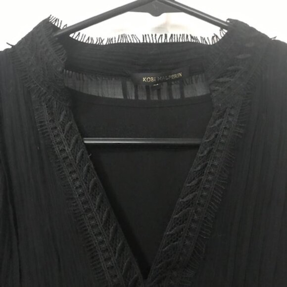 Kobi Halperin Drop waist black dress - Picture 4 of 11